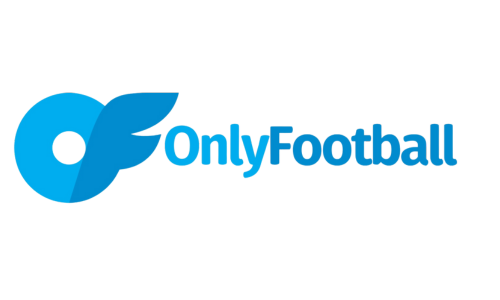 only football blue logo