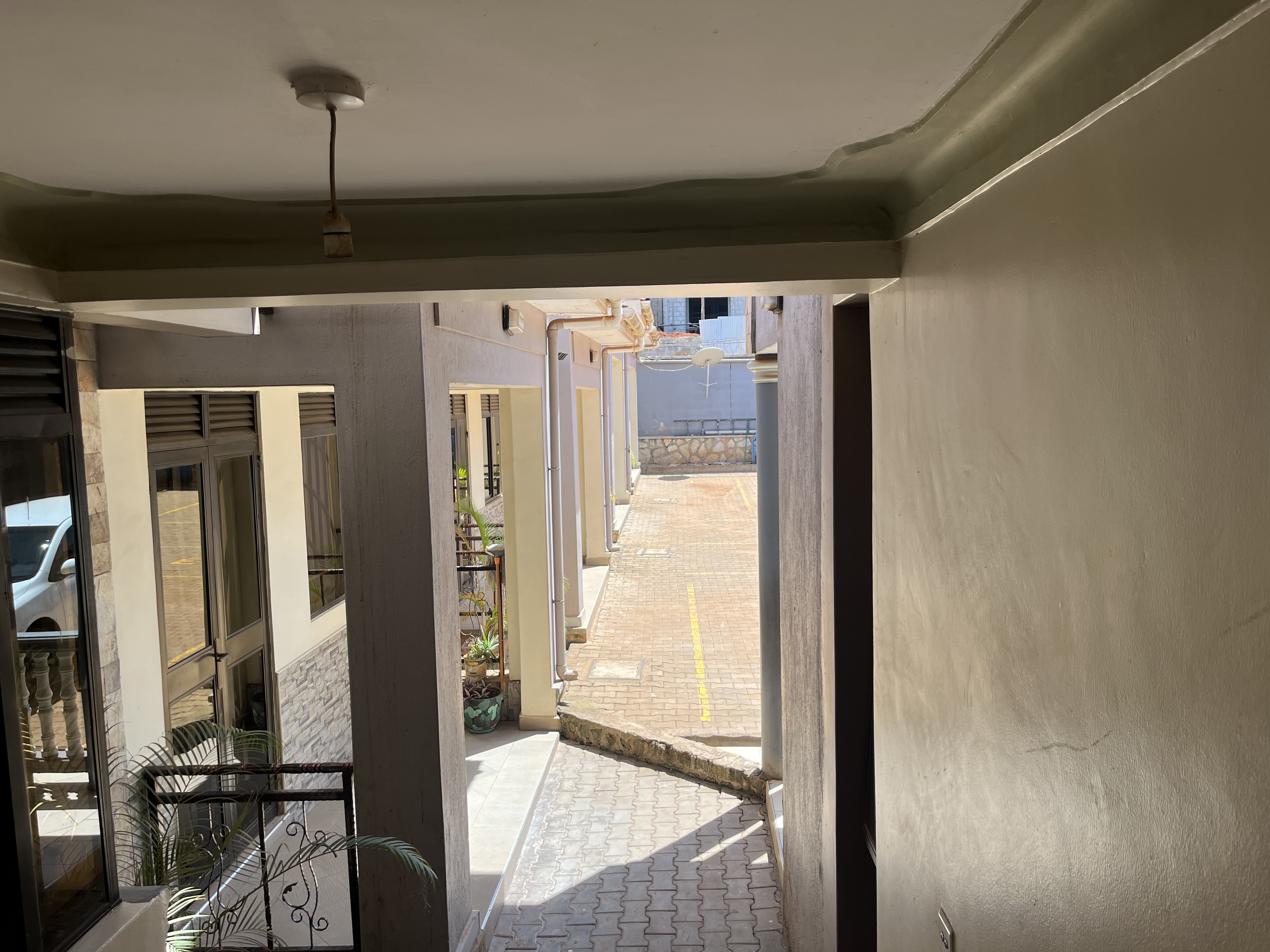 Seven-unit apartment block with balconies and paved compound in Namugongo Wakiso