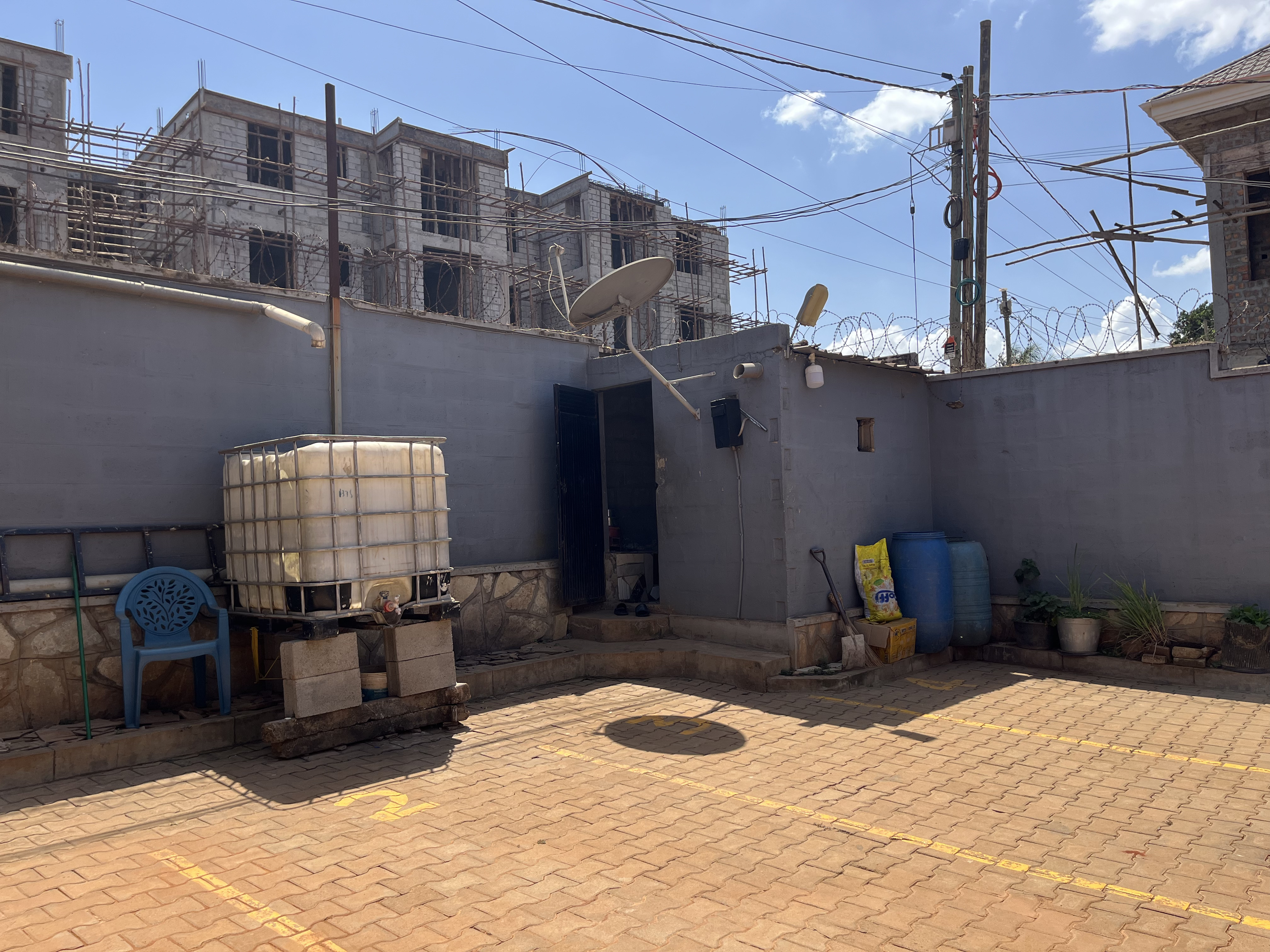 Well-maintained income property with balconies and exterior walkways in Wakiso