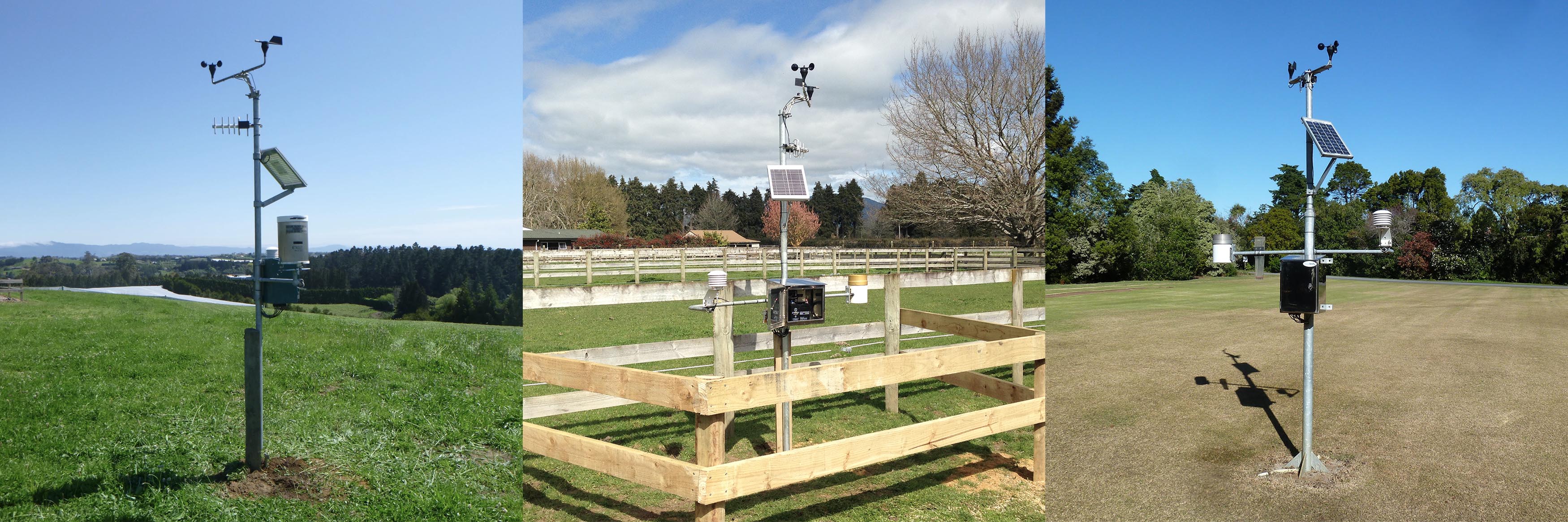 Examples of well located weather stations on the HortPlus network