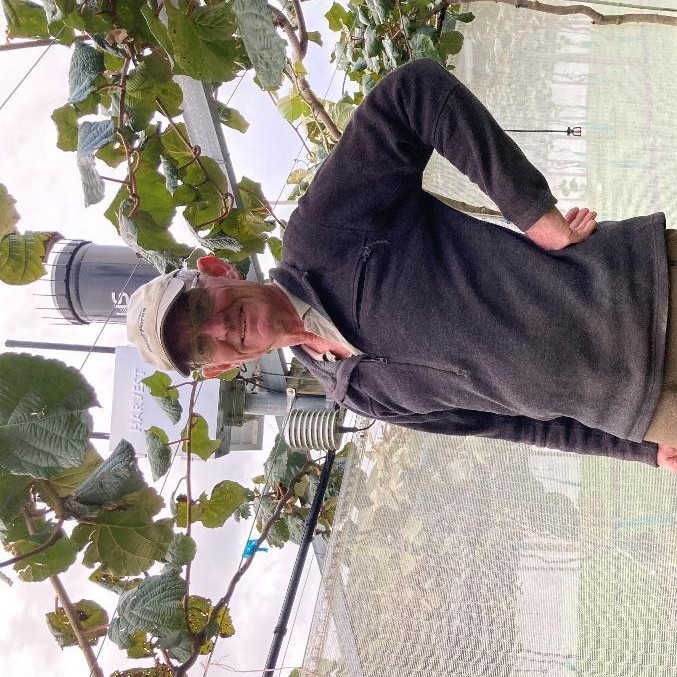 Aerial show of the orchard at Ngaturi