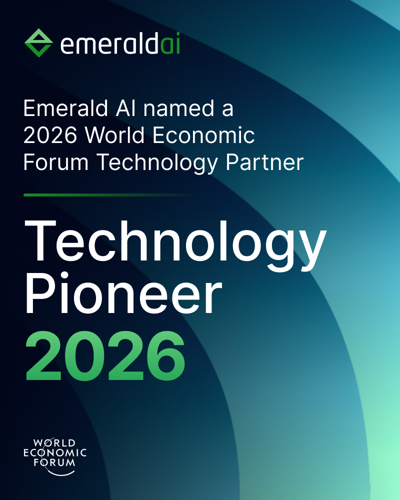 Emerald AI named a 2026 World Economic Forum Technology Pioneer