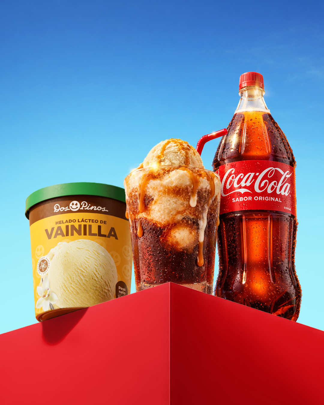 Dos Pinos + Coca Cola