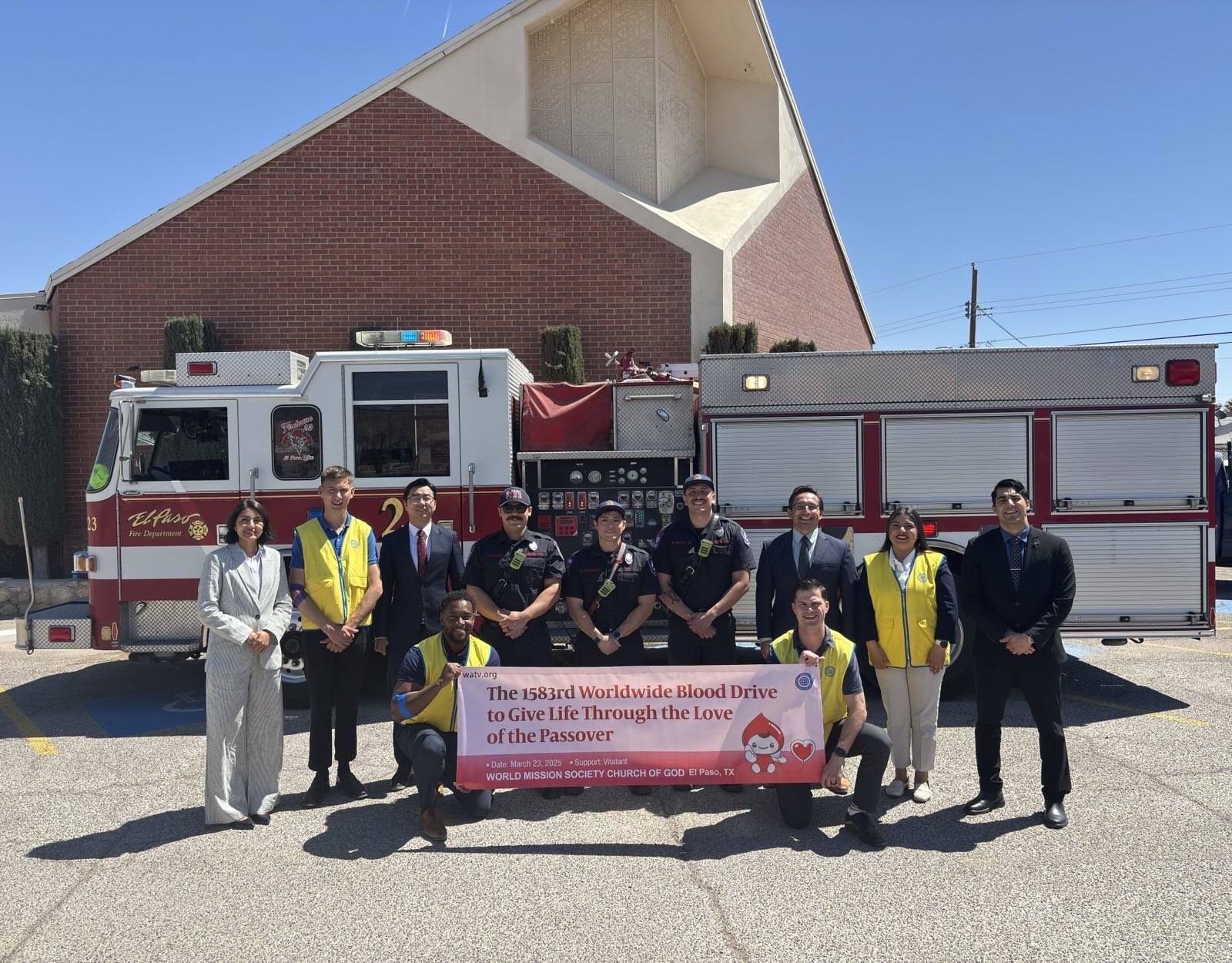 The Passover Blood Drive in El Paso, TX