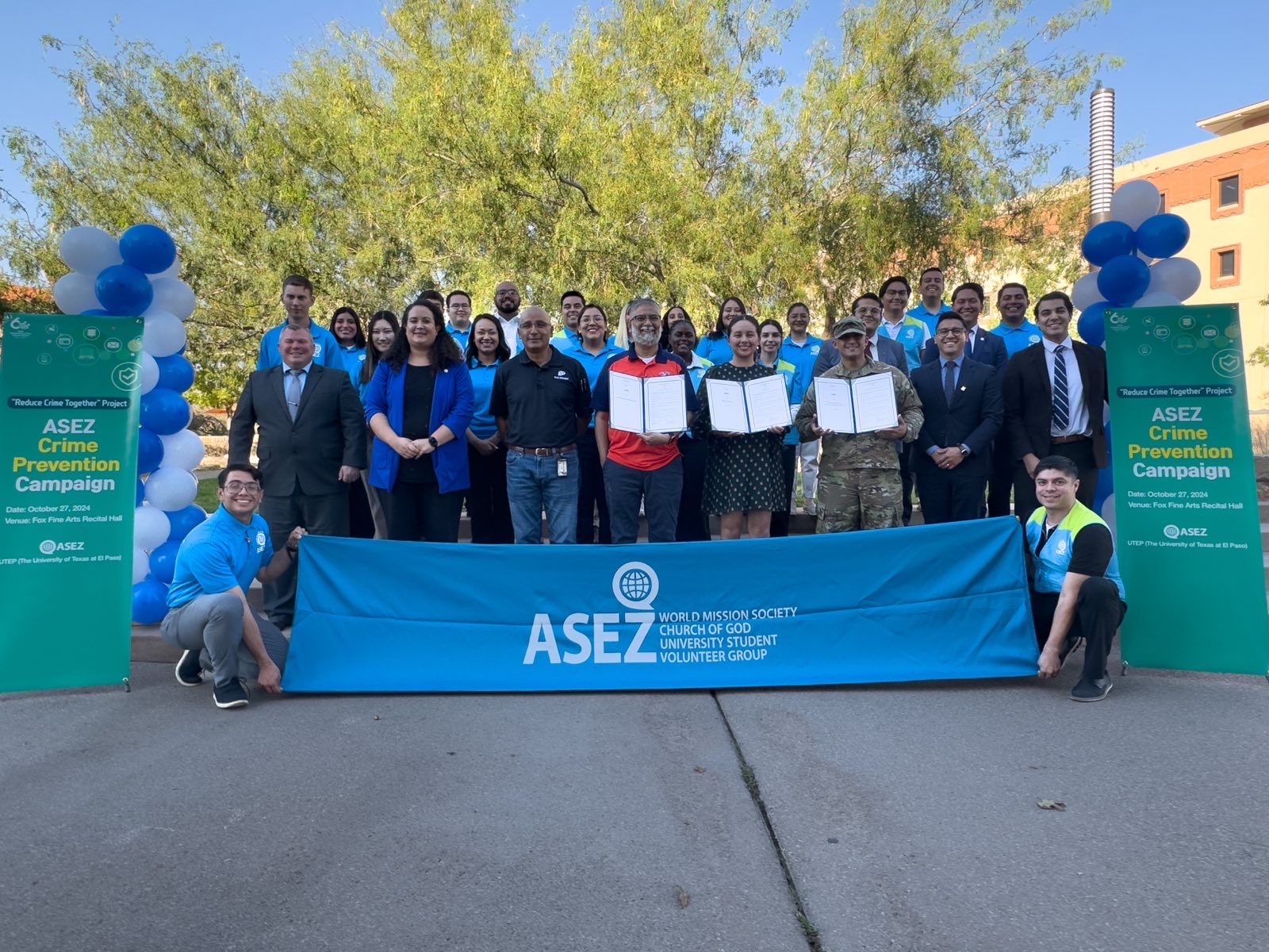 ASEZ Crime Prevention Forum at the University of Texas at El Paso