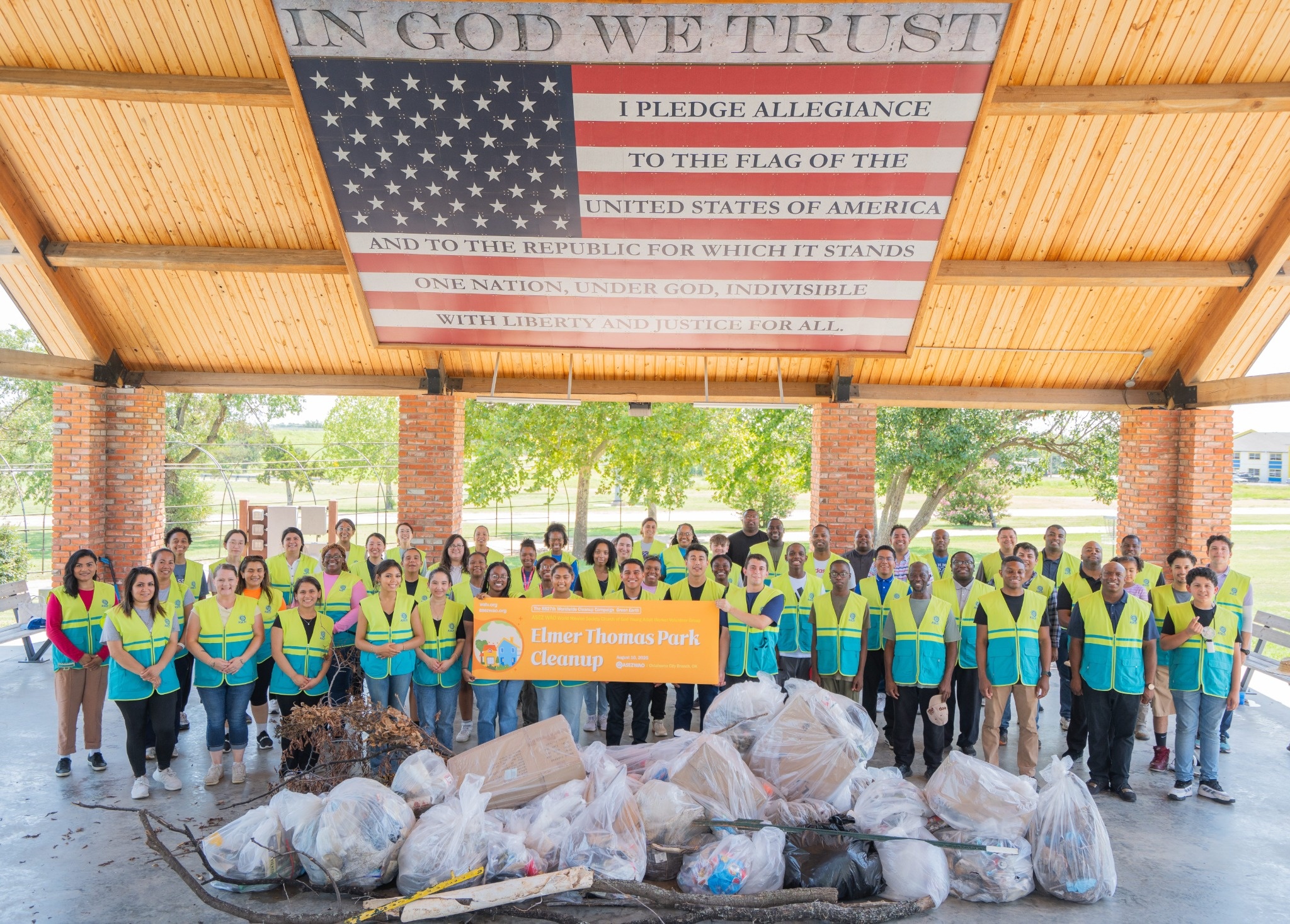 ASEZ WAO Green Earth Cleanup in Lawton, OK