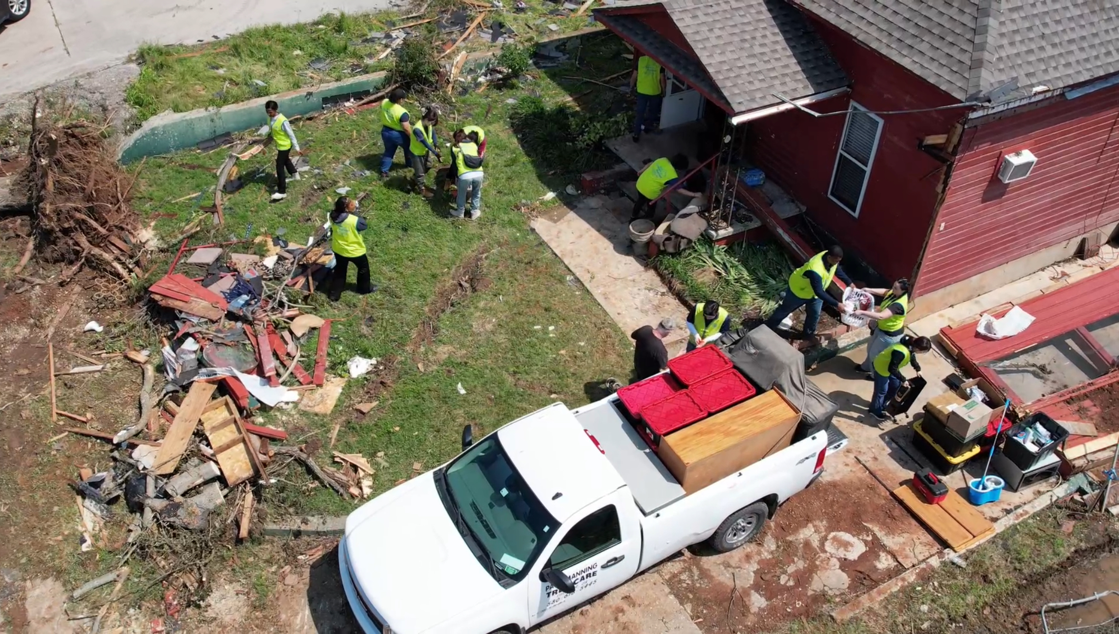 Tornado Disaster Relief in Sulphur, OK