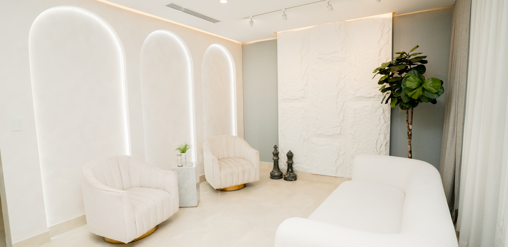 waiting room from the clinic