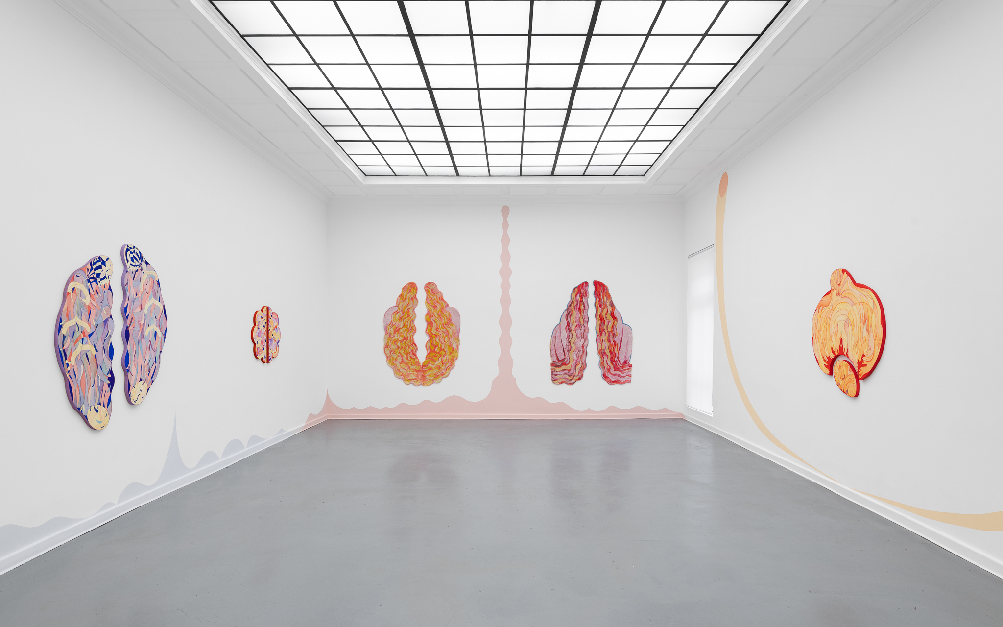 Install view, A Monstrous Fruit. - Solo show. Setareh, Berlin.