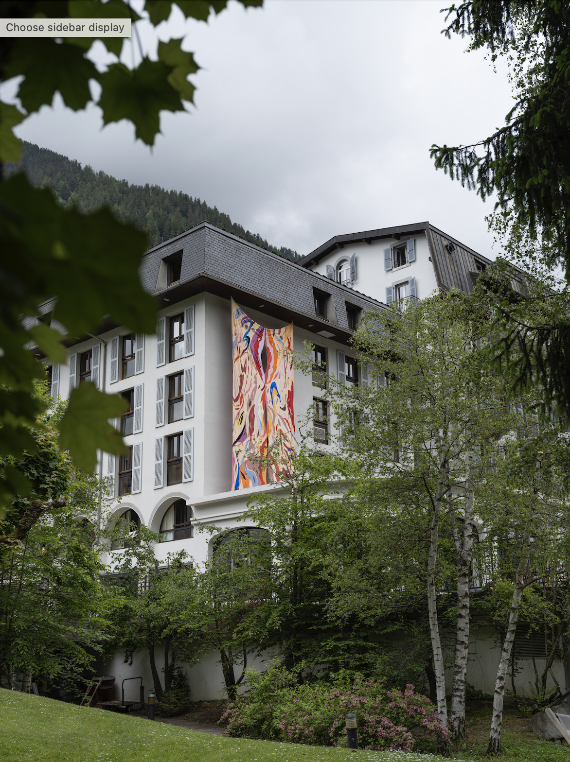 Quiver, Quake, 2023. - Artocène Biennale. Chamonix, FR