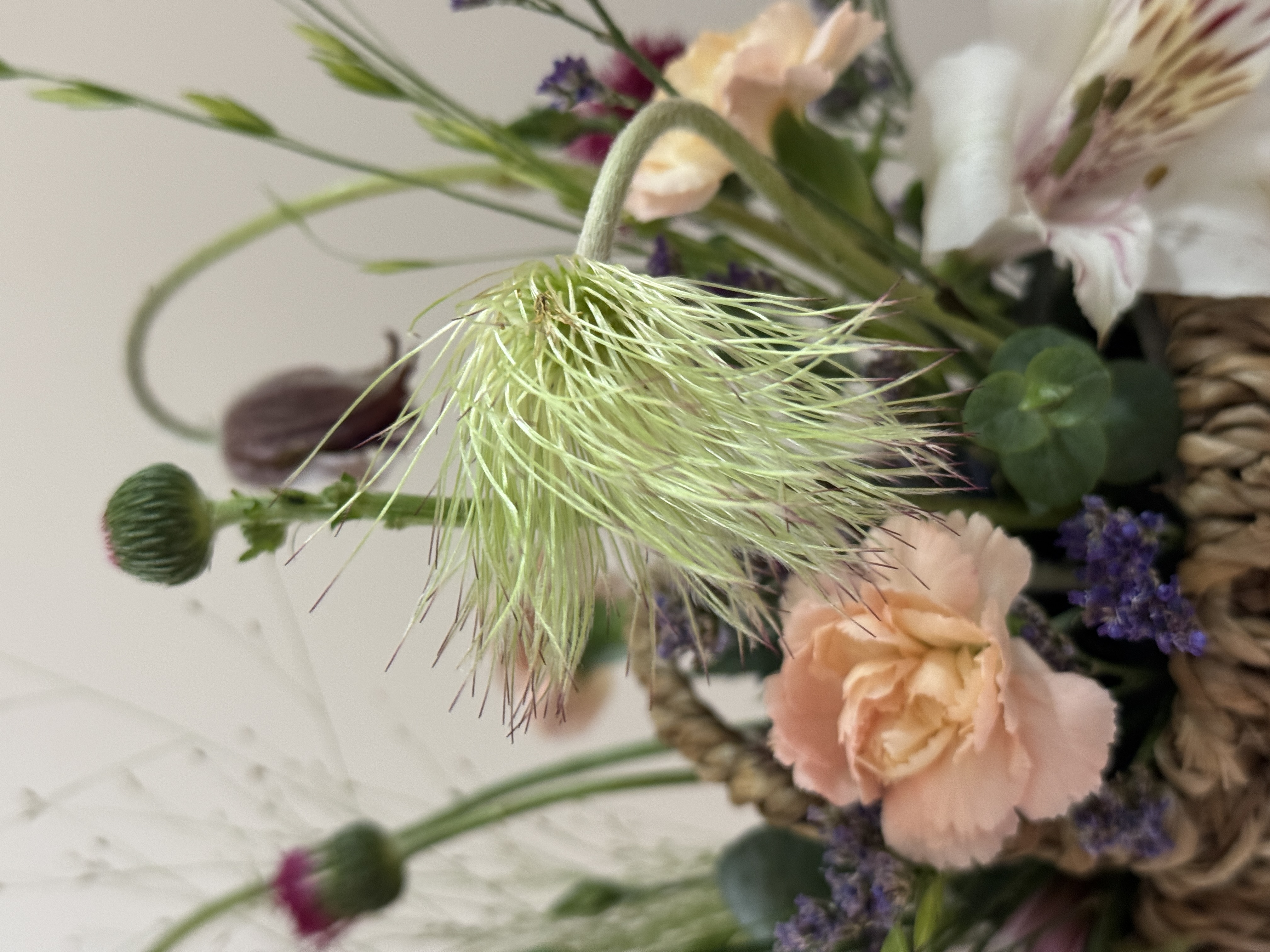 mini basket closeup