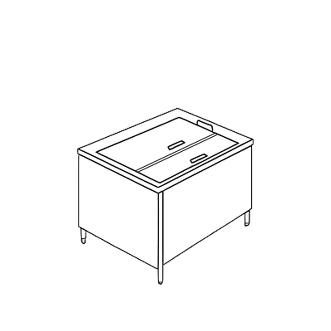 Ice Bin Cabinet and Cocktail Unit IBC