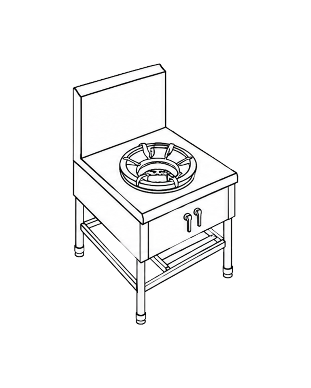 Stock Pot Stove(LOW PRESSURE) SPSB-LOW 1