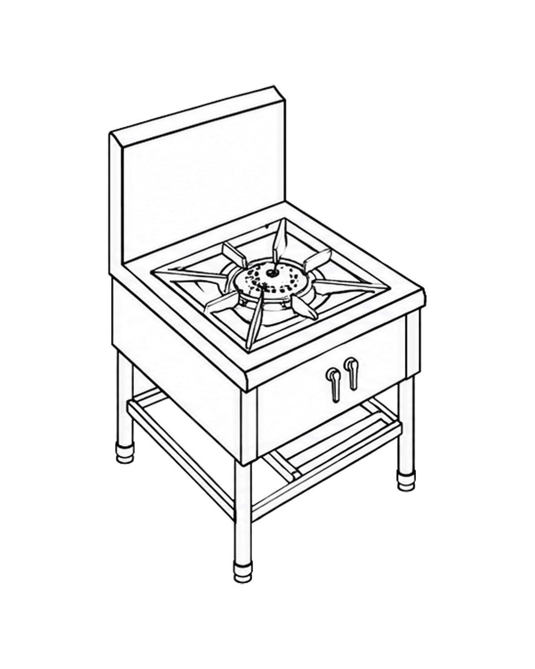 Stock Pot Stove(HIGH PRESSURE) SPSB-HI 1