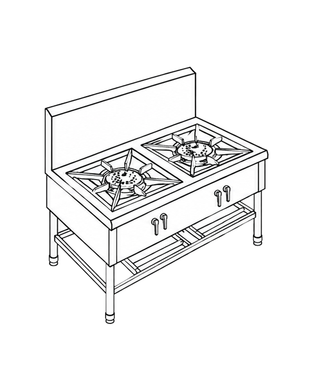 Stock Pot Stove(HIGH PRESSURE) SPSB-HI 2