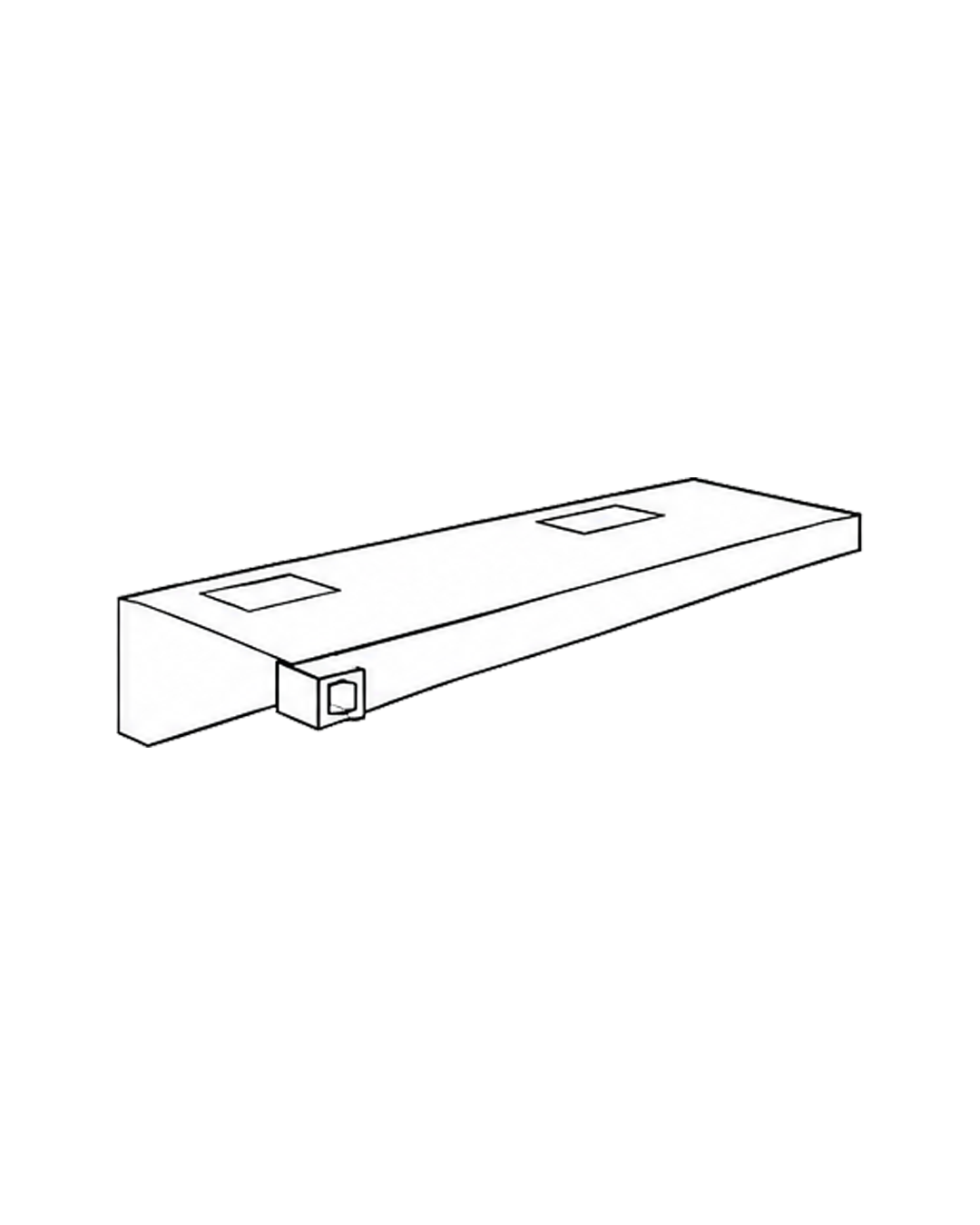 Exhaust Hood Wall Type with Fresh Air EXWFRA 3