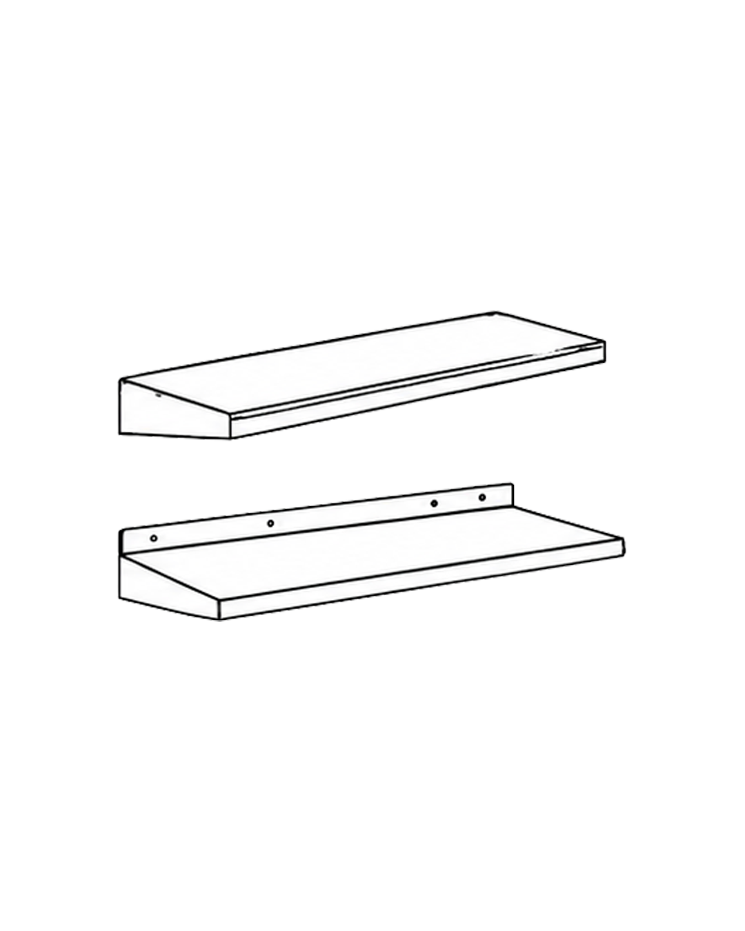 Wall Rack Shelf WRCS 1