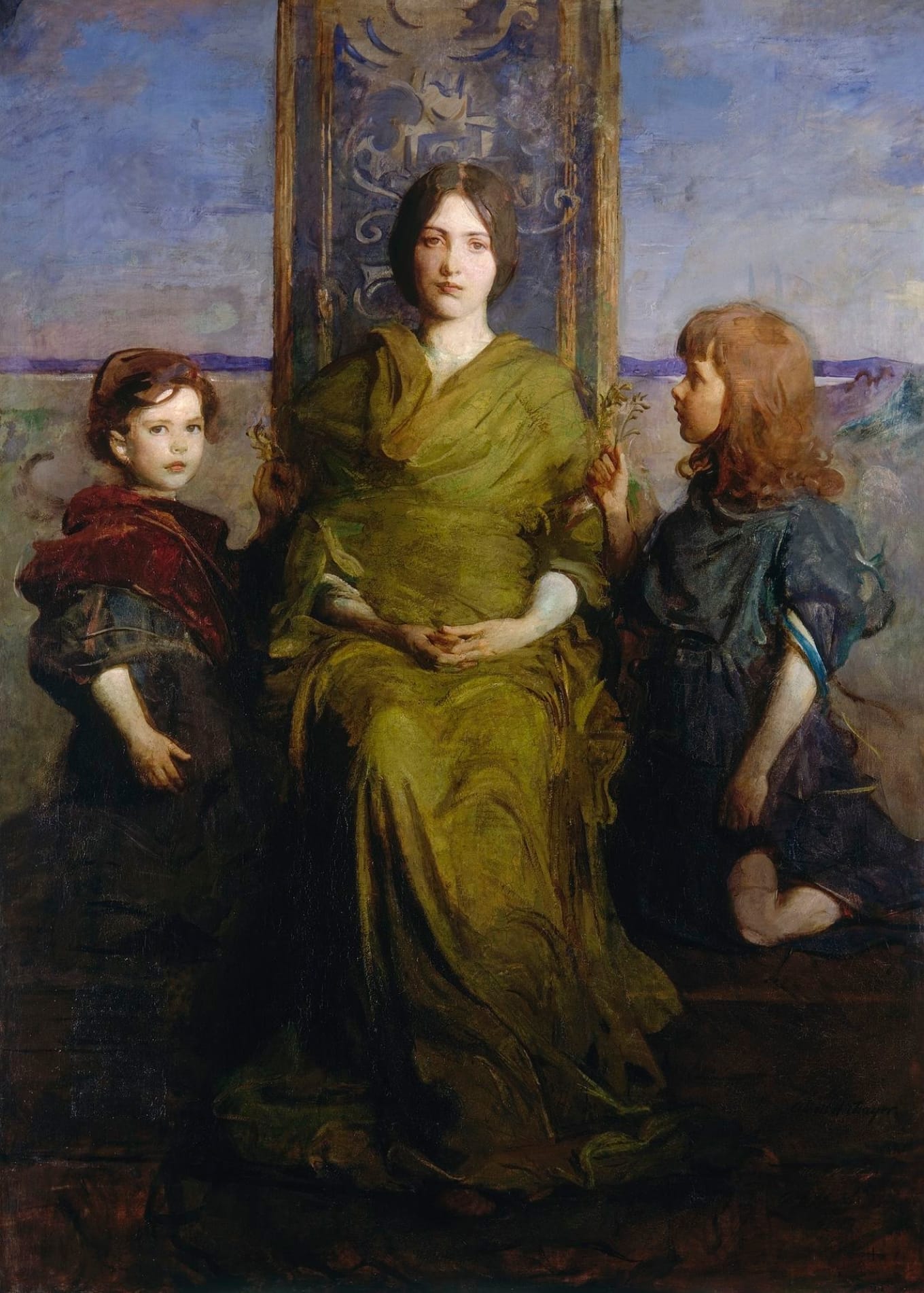 Virgin Enthroned (1891)
