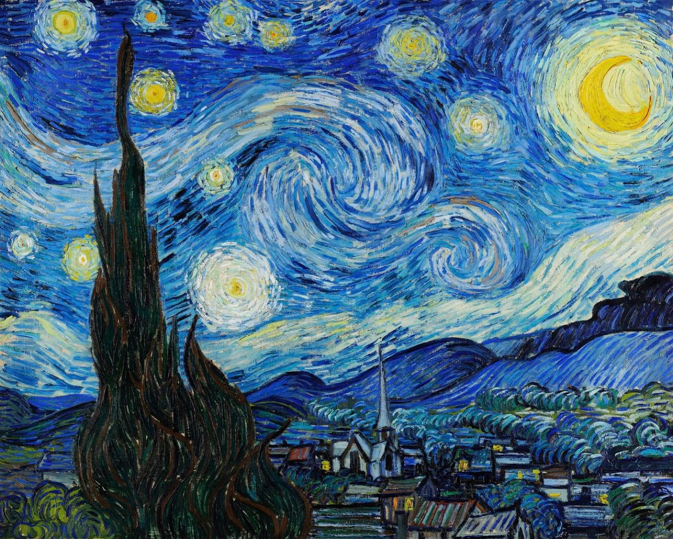 The Starry Night (1889)