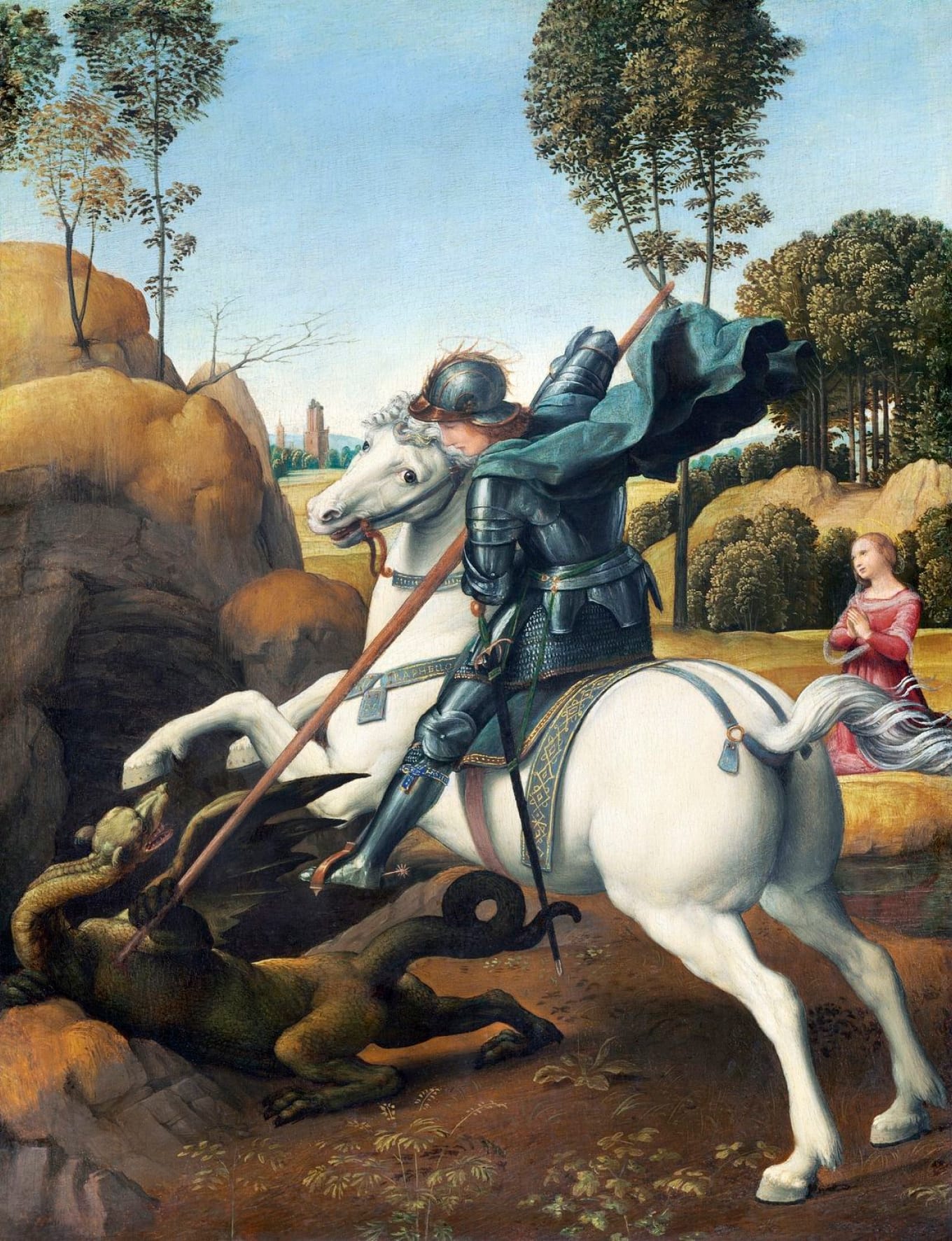 Saint George and the Dragon (ca. 1506)