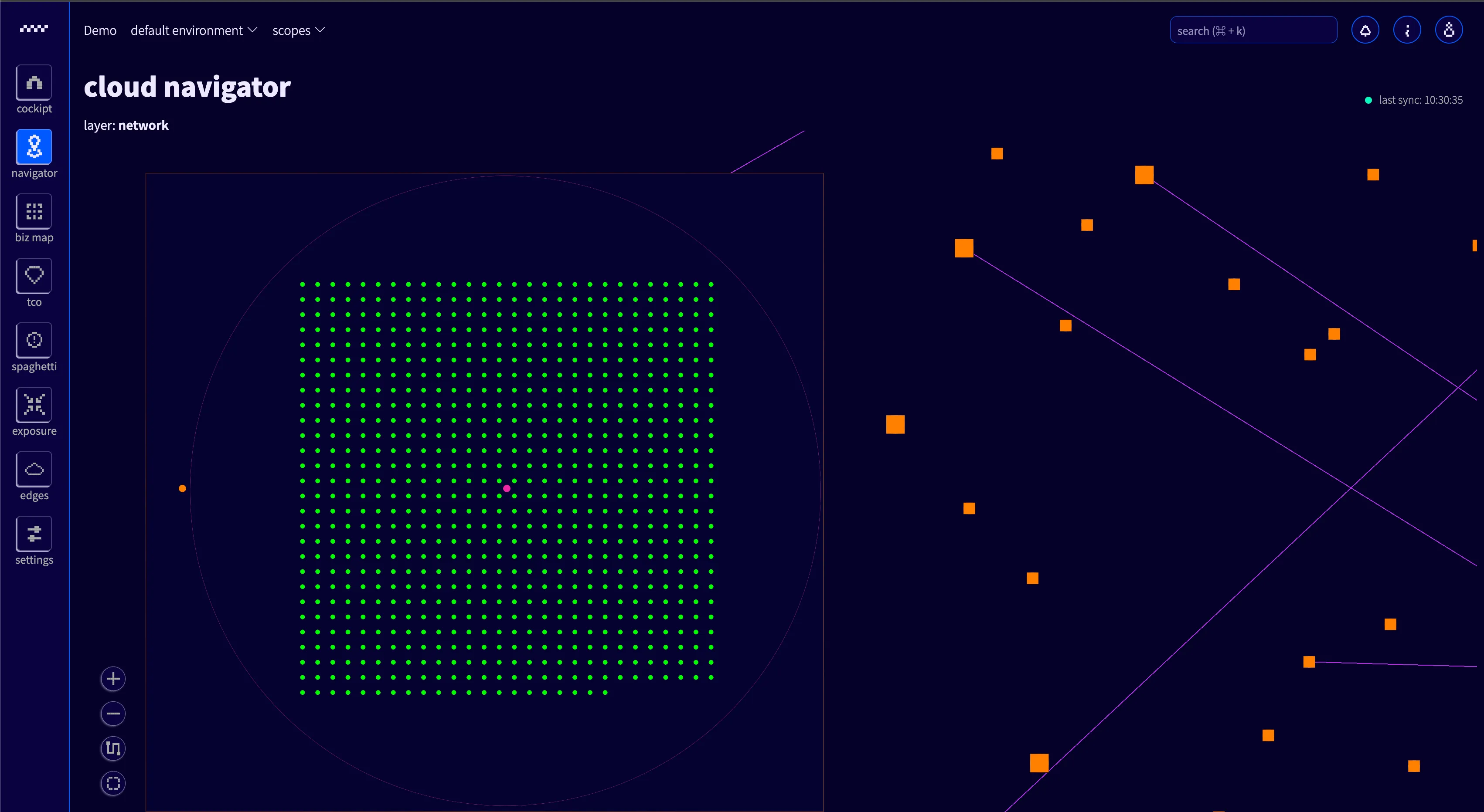 Second screenshot of the Noways product