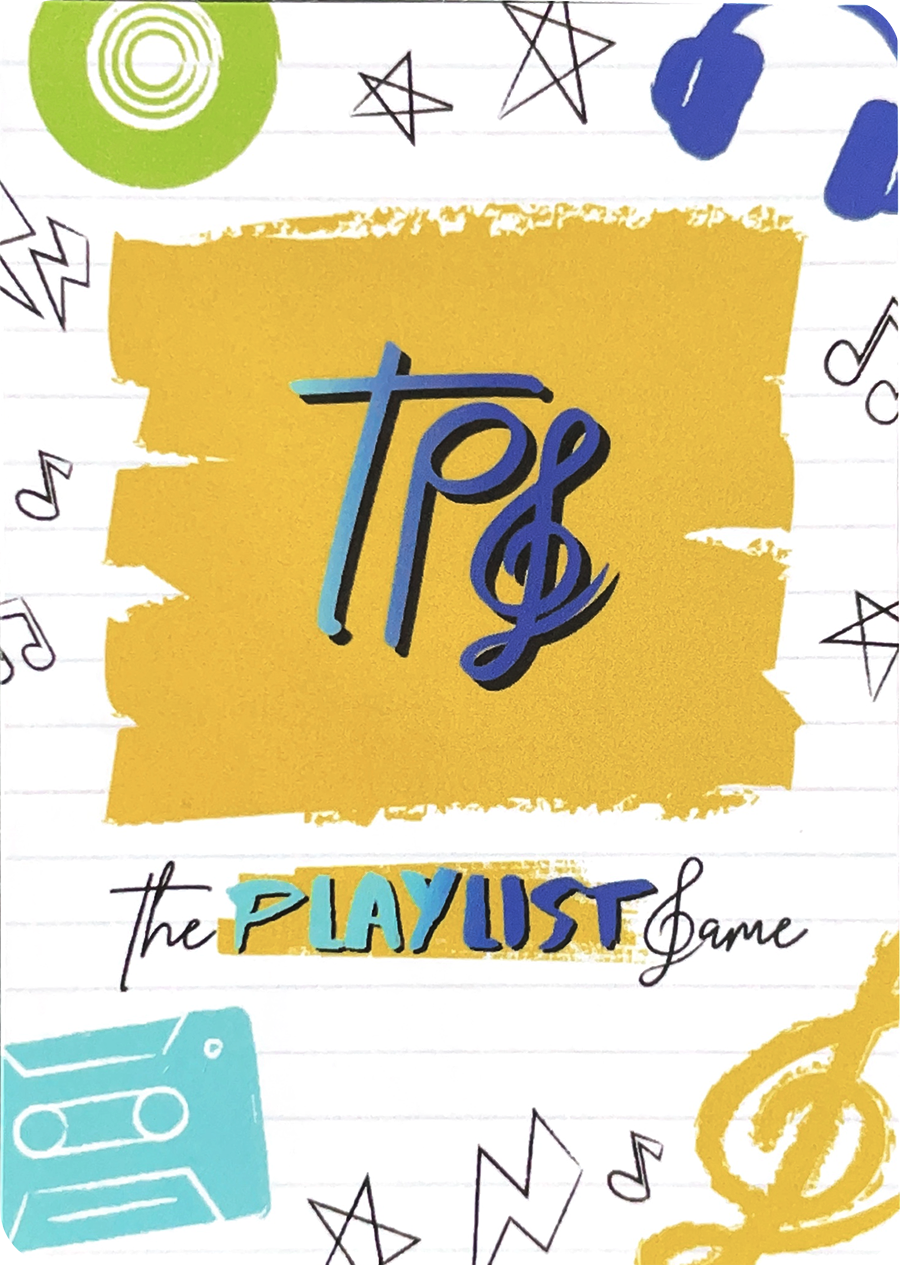 The Playlist Game card preview - Back design