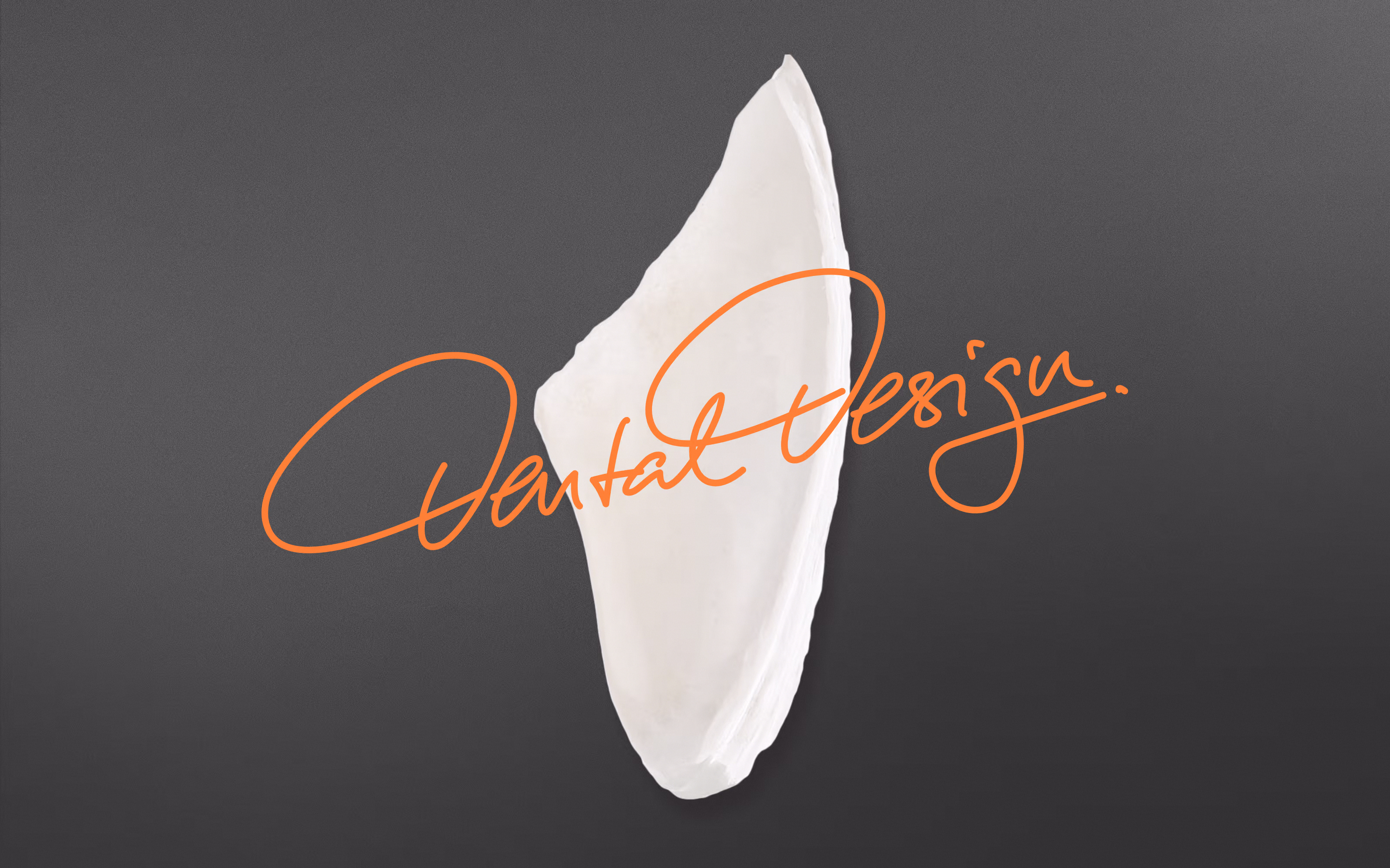 Hero-Aufnahme des Corporate Designs für Dental Design Gábor Filep – Markensystem, Farben und Gestaltungselemente, entwickelt von Tina Marusic.