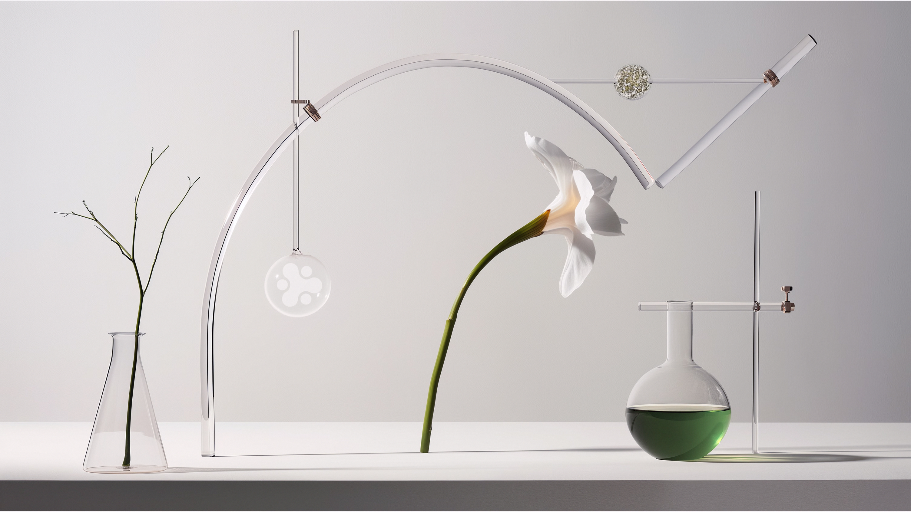 Konzeptionelles Markendesign von Brands New Future als visuelle Darstellung von Transformation, Systematik und strategischer Gestaltung.