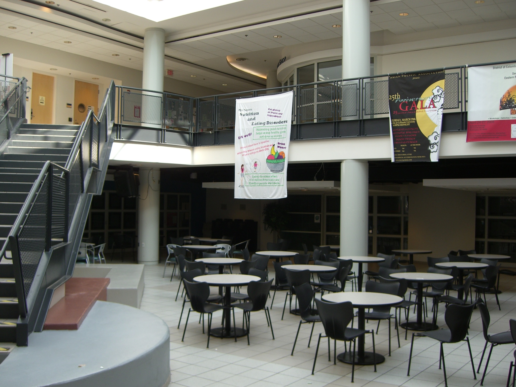 Gallaudet University student union building.