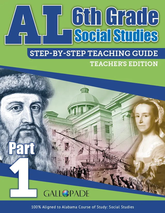 Alabama 6th grade social studies teacher's edition