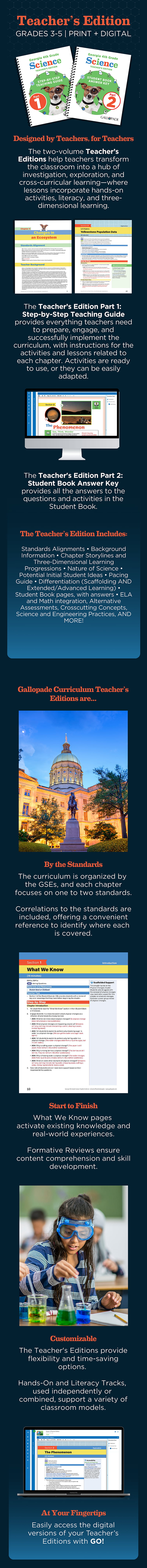 Georgia 5th grade science teacher's edition