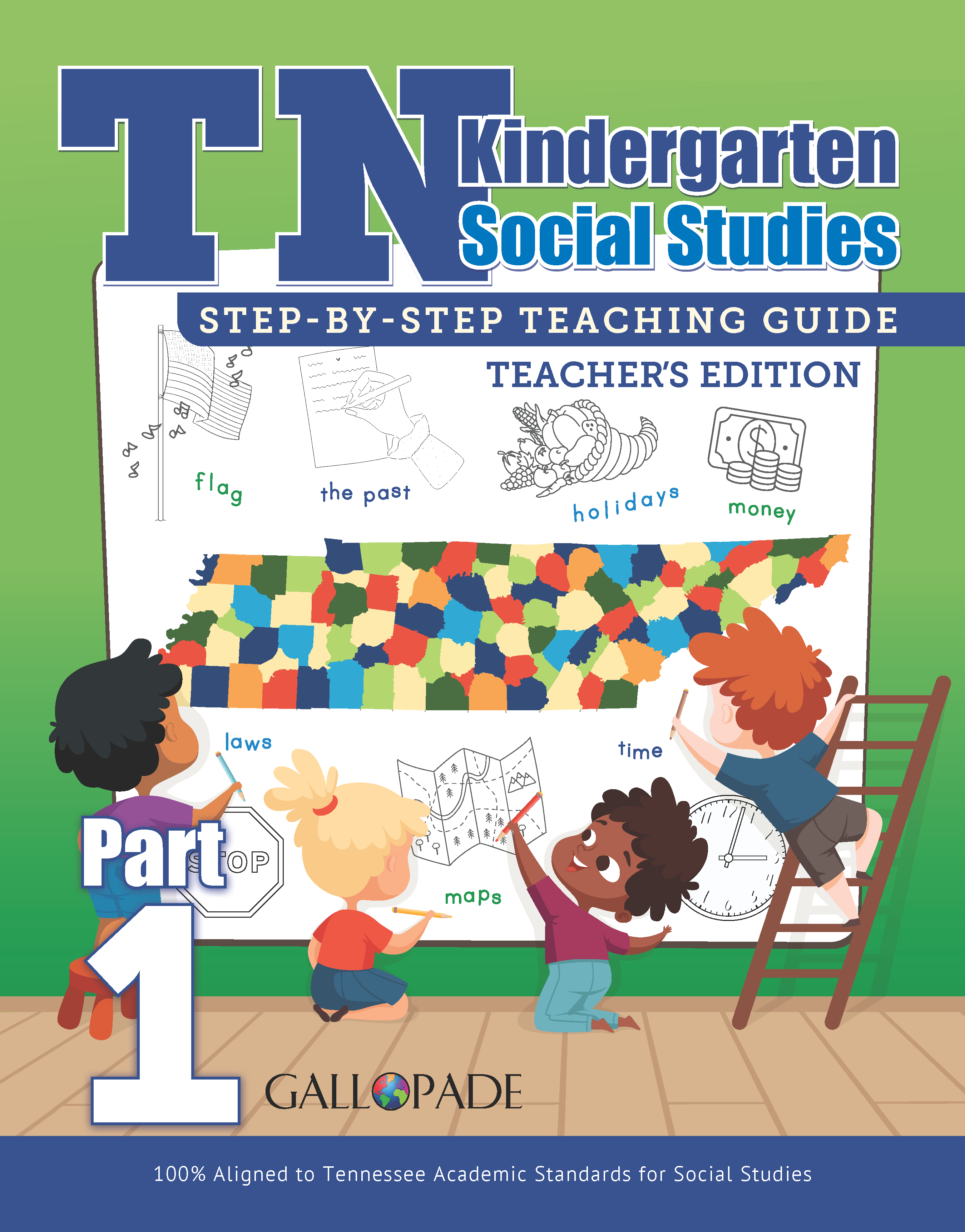 TN Teacher's Editions: Part 1 Unit Sample Covers