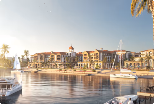 Marina Village: Residential Complex with Commercial Yacht Club in Sea Breeze