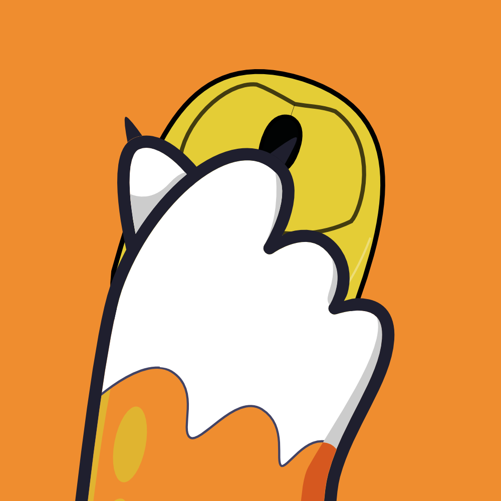 An illustrated cat's paw touching a computer mouse