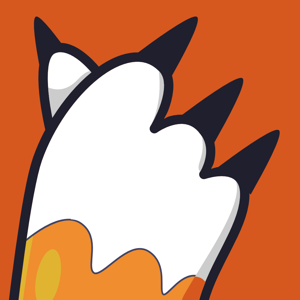 An illustrated large tiger's paw with big paws