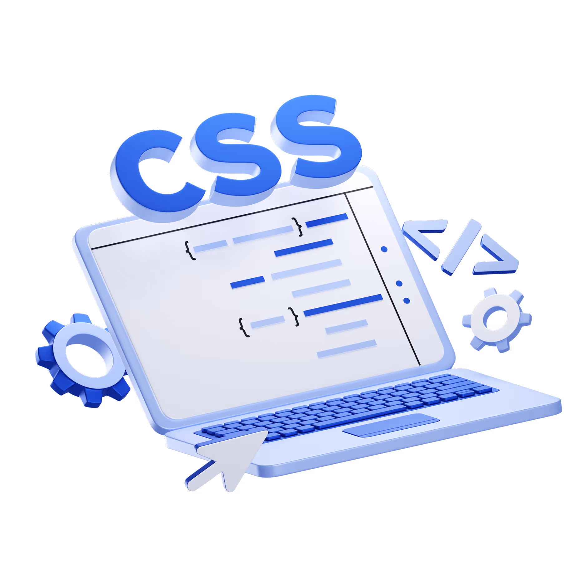 Illustration d'un ordinateur montrant du développement