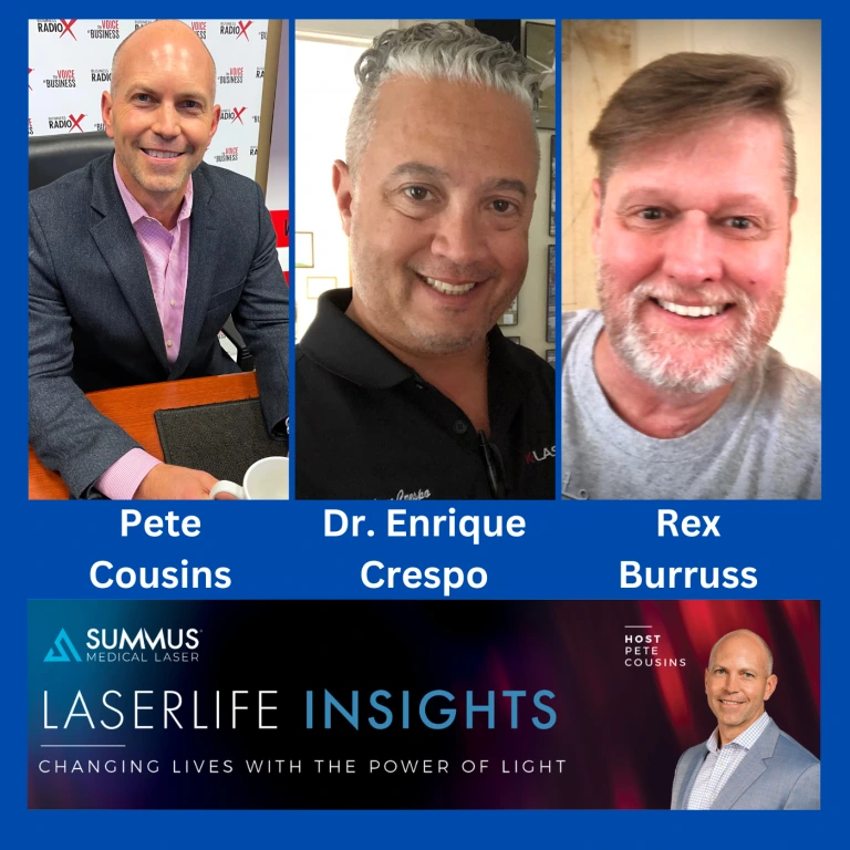 Pete Cousins, Rex Burrus, and Dr. Crespo