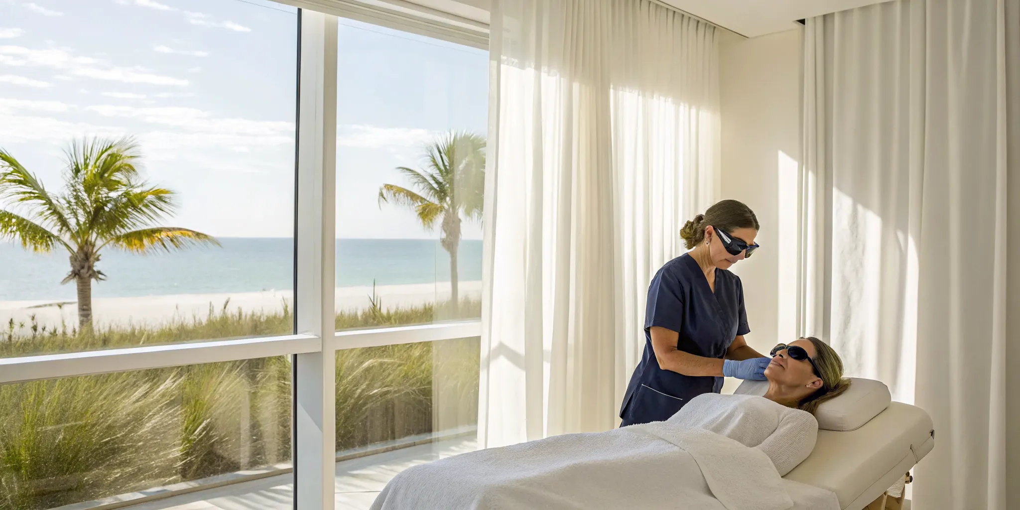 Person wearing Normatec 3 leg compression boots