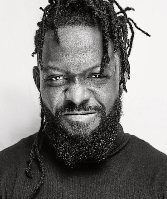 Cute girl on a purple background