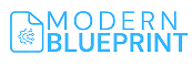 Modern Blueprint logo – digital consulting and automation solutions for local businesses.