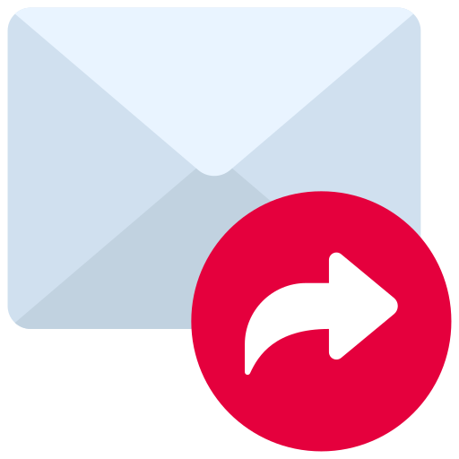 Verstuur aanvraag icoon