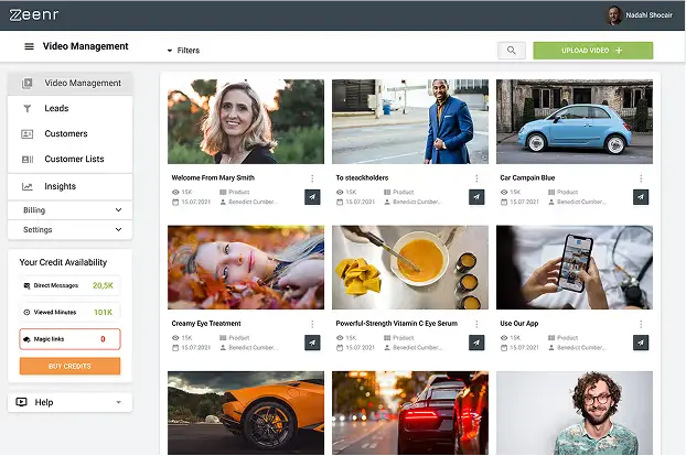 Visual highlighting that Zeenr achieves 76% higher attention capture.