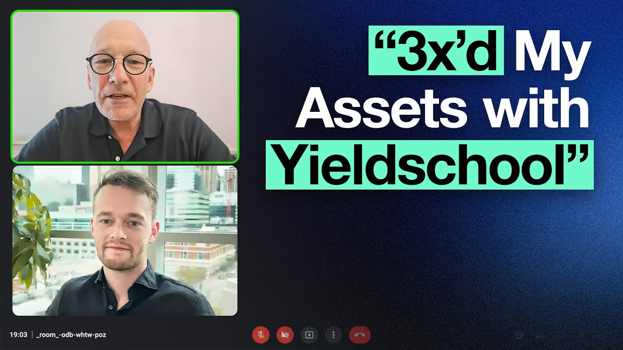 How Kenneth Kaasik’s assets 3X’d with Yieldschool?