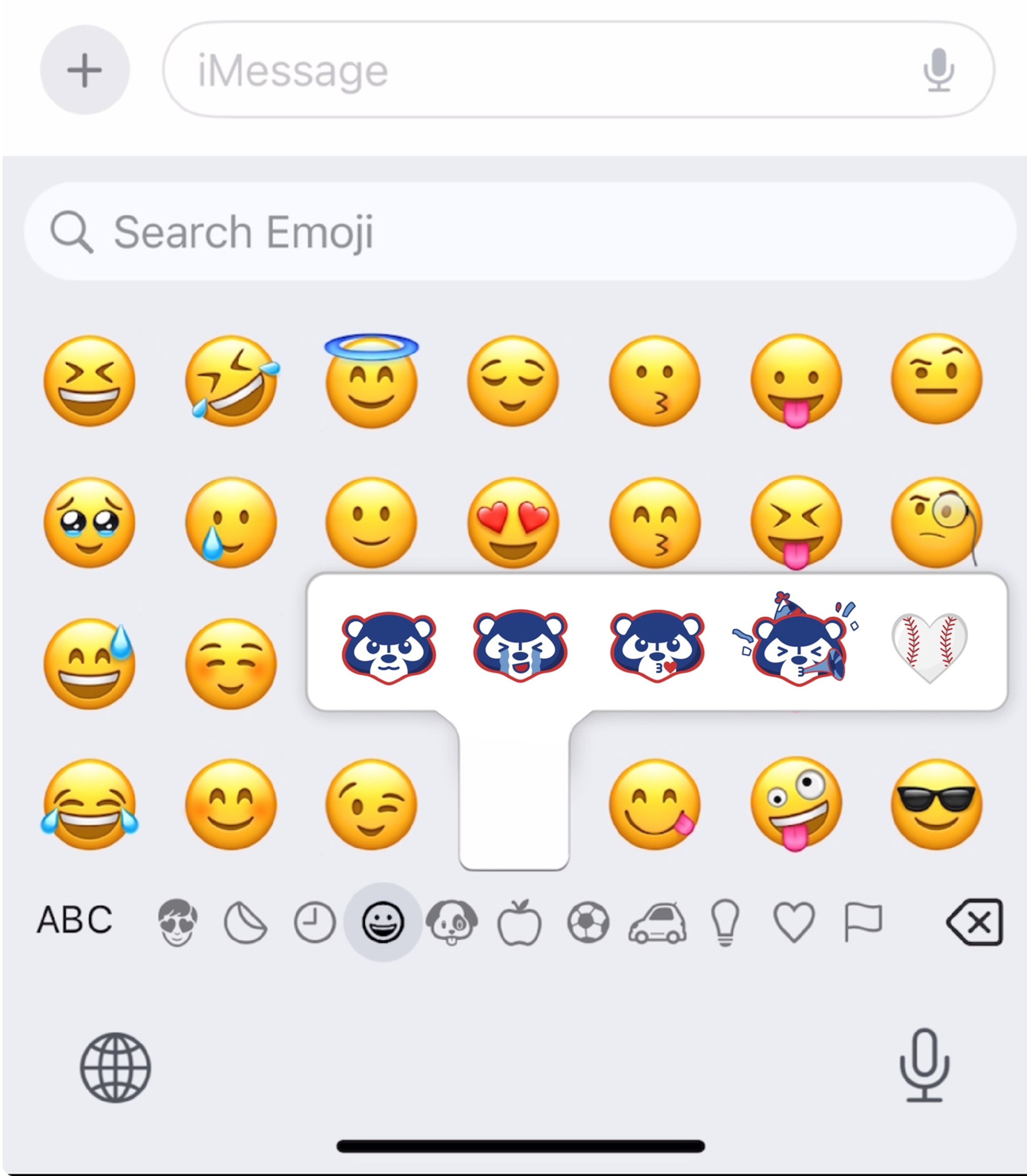 Emoji messaging set