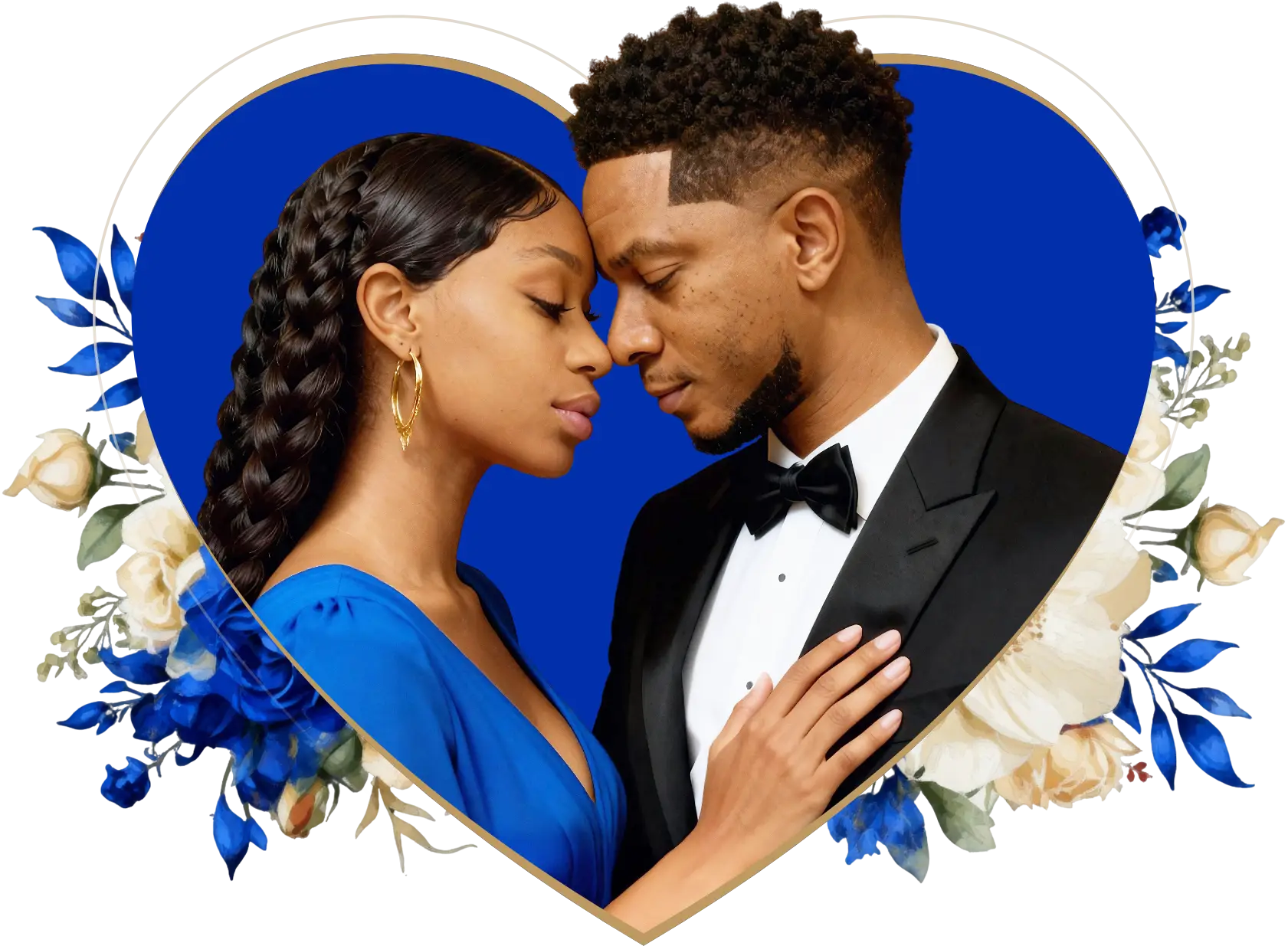 A picture of Uche and Di'Anna