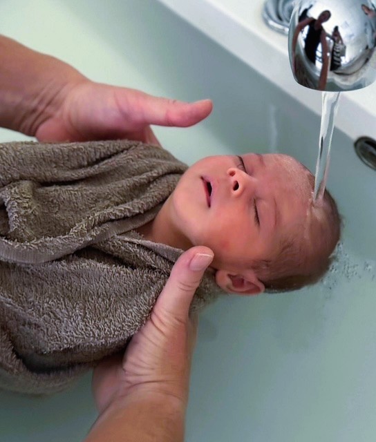 thérapeutique bain bébé