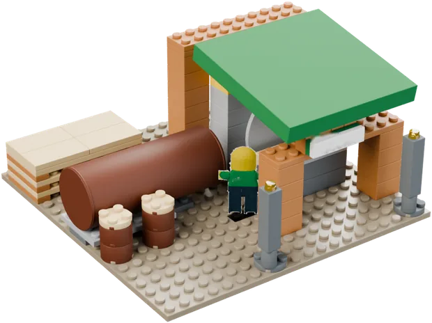 Mini: A sawmill, from log to finished timber