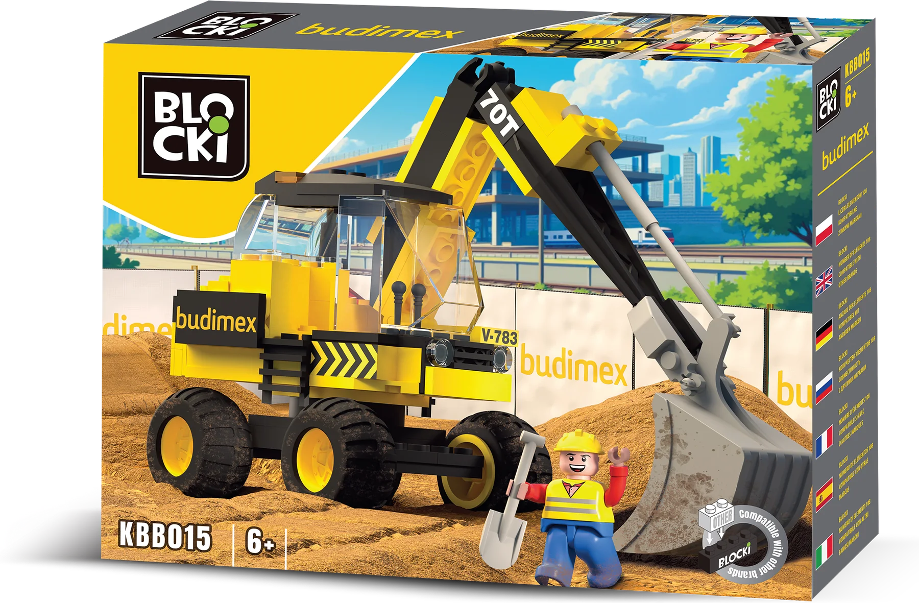 An excavator for Budimex