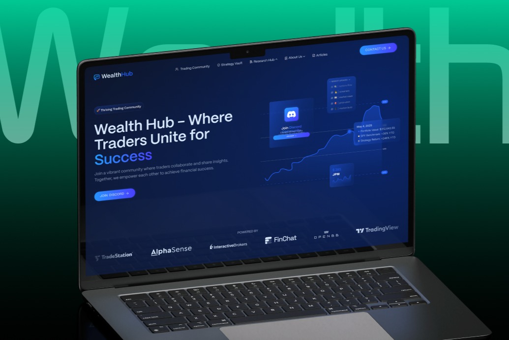 WealthHub - Trading Community & Research Platform thumbnail