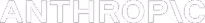 Anthropic text logo in bold white capital letters on black background.